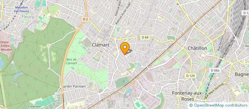 localisation de l'entreprise MONSIEUR MATHIEU GIRAULT à CLAMART