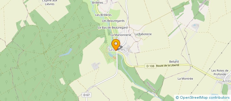 localisation de l'entreprise MONSIEUR MATHIEU GIRAULT  SASNIERES