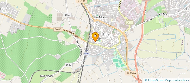 localisation de l'entreprise MONSIEUR MATHIEU GIRBAL  ELNE