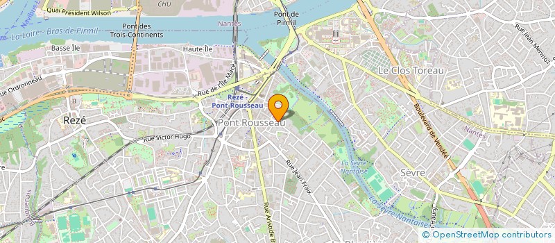 localisation de l'entreprise MONSIEUR MATHIEU GIRON  REZE