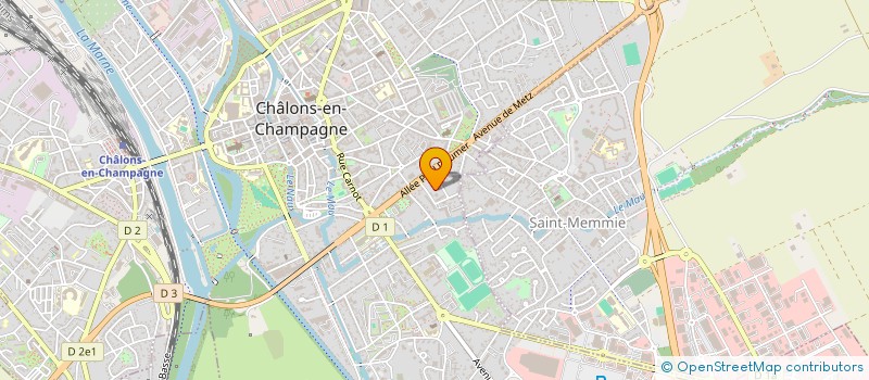 localisation de l'entreprise MONSIEUR MATHIEU GOBEAUT  CHALONS-EN-CHAMPAGNE