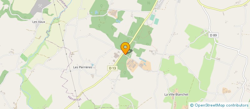 localisation de l'entreprise MONSIEUR MATHIEU GOMA  HENANBIHEN