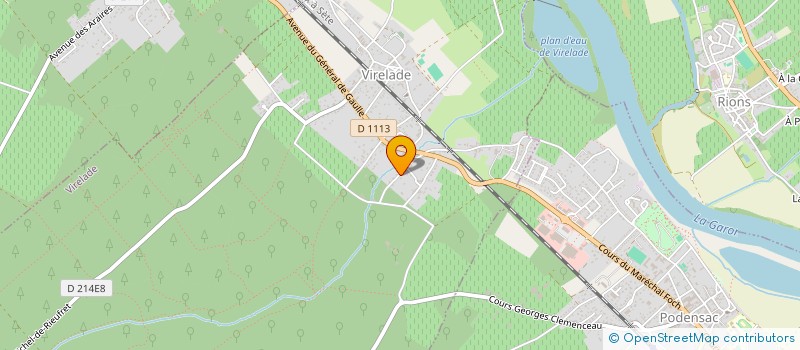 localisation de l'entreprise MONSIEUR MATHIEU GONALONS à LANDIRAS