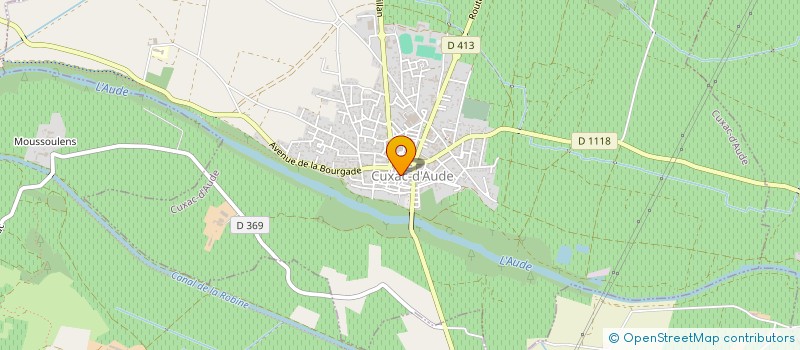 localisation de l'entreprise MONSIEUR MATHIEU GONTARD  CUXAC-D'AUDE