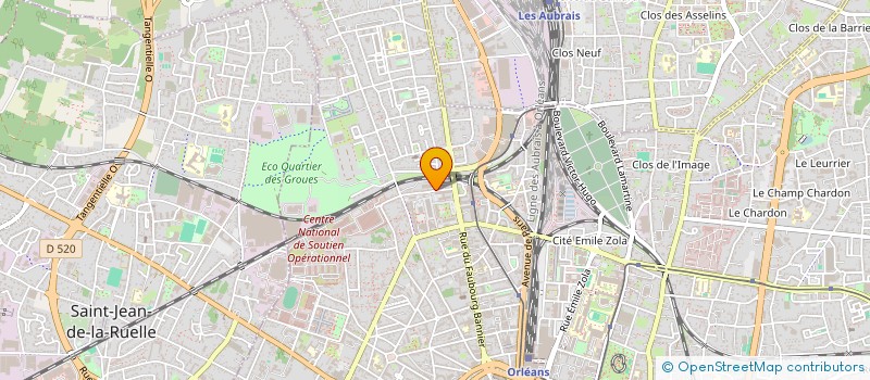 localisation de l'entreprise MONSIEUR MATHIEU GOUAULT  ORLEANS