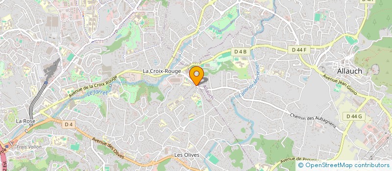 localisation de l'entreprise MONSIEUR MATHIEU GOULUT  MARSEILLE