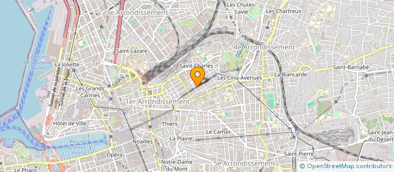 localisation de l'entreprise MONSIEUR MATHIEU GRADASSI à MARSEILLE