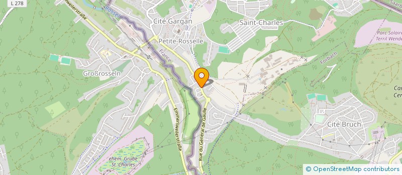 localisation de l'entreprise MONSIEUR MATHIEU GRAMMATICO  PETITE-ROSSELLE