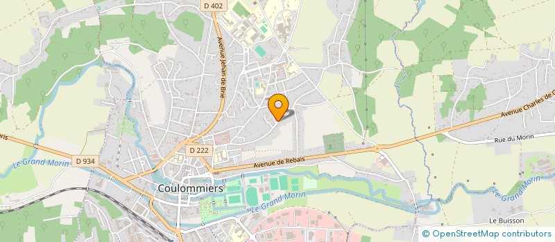 localisation de l'entreprise MONSIEUR MATHIEU GREINER à COULOMMIERS