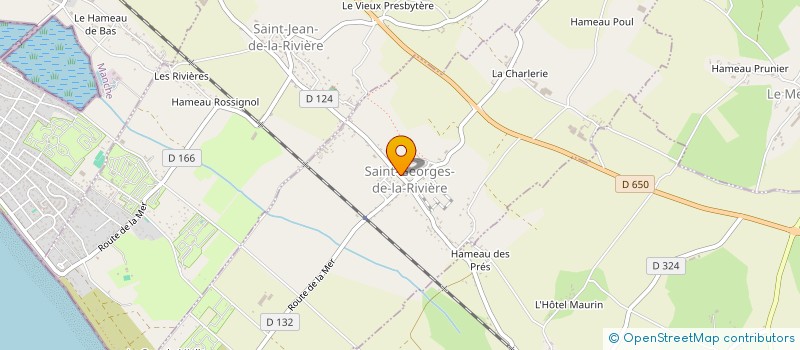 localisation de l'entreprise MONSIEUR MATHIEU GRENIER  SAINT-GEORGES-DE-LA-RIVIERE