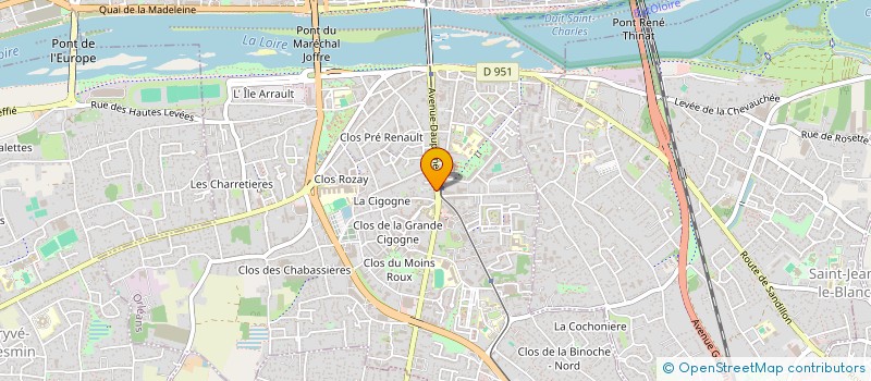 localisation de l'entreprise MONSIEUR MATHIEU GRODET à ORLEANS