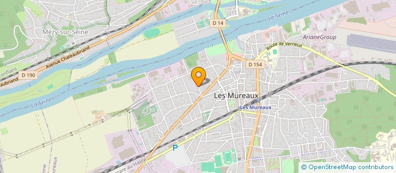 localisation de l'entreprise MONSIEUR MATHIEU GUERIN à LES MUREAUX