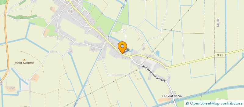 localisation de l'entreprise MONSIEUR MATHIEU GUERIN  VIX