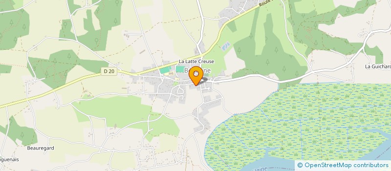 localisation de l'entreprise MONSIEUR MATHIEU GUERU  BEGANNE