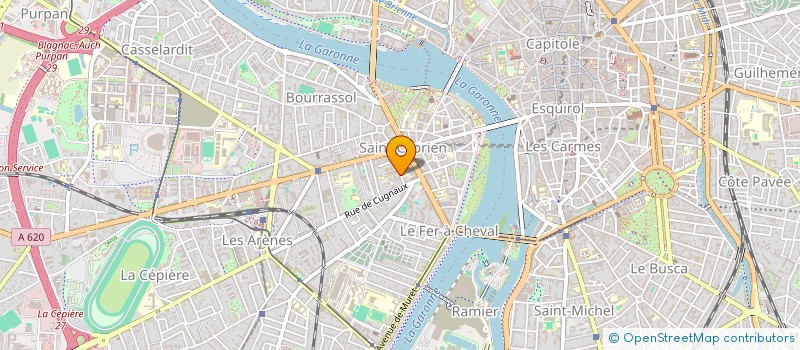 localisation de l'entreprise MONSIEUR MATHIEU GUILLAUMEY à TOULOUSE