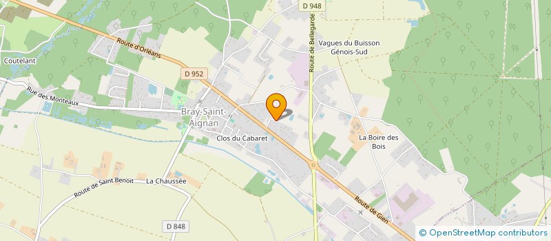 localisation de l'entreprise MONSIEUR MATHIEU GUILLET à BRAY-SAINT-AIGNAN