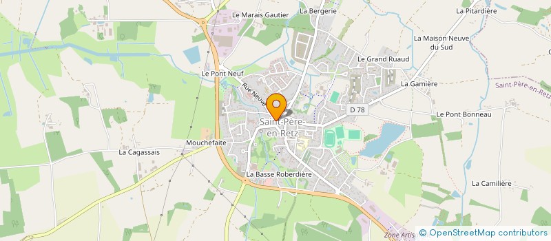 localisation de l'entreprise MONSIEUR MATHIEU GUISSEAU à FROSSAY