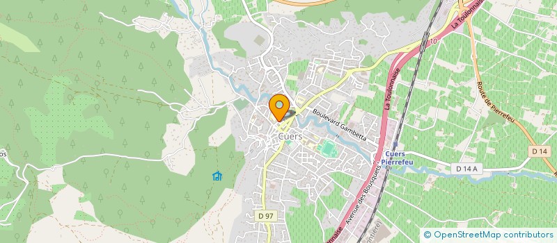 localisation de l'entreprise MONSIEUR MATHIEU HADJI NAZARIAN  CUERS