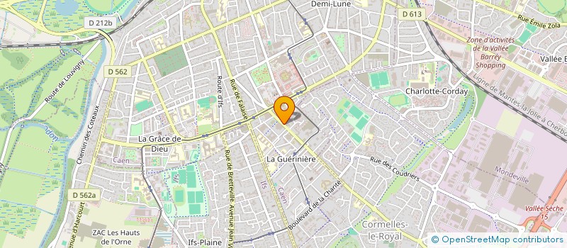 localisation de l'entreprise MONSIEUR MATHIEU HAGEN à CAEN