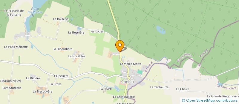 localisation de l'entreprise MONSIEUR MATHIEU HALOPEAU  CHELUN