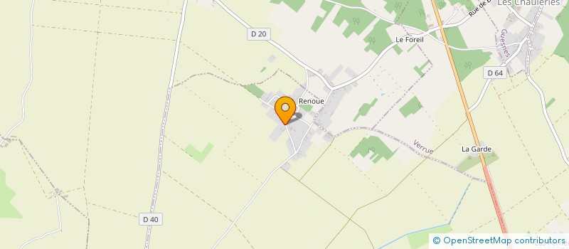 localisation de l'entreprise MONSIEUR MATHIEU HANOT  SAINT-JEAN-DE-SAUVES