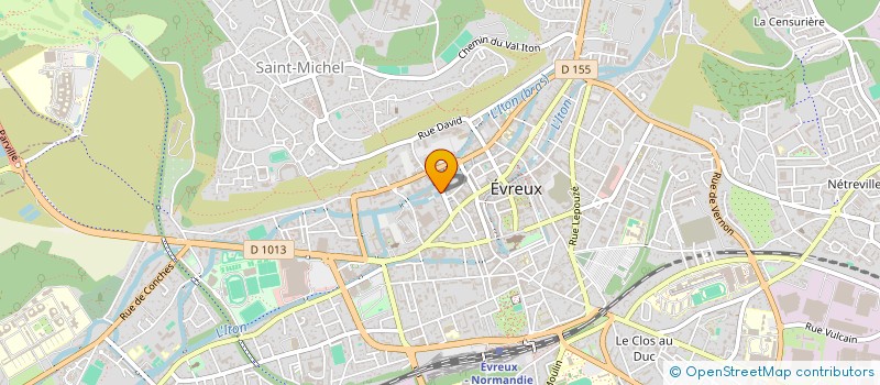 localisation de l'entreprise MONSIEUR MATHIEU HASCOET à EVREUX