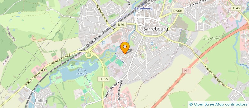 localisation de l'entreprise MONSIEUR MATHIEU HEISER  SARREBOURG