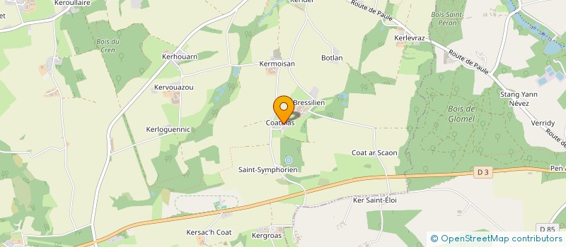 localisation de l'entreprise MONSIEUR MATHIEU HENNEQUIN  PAULE