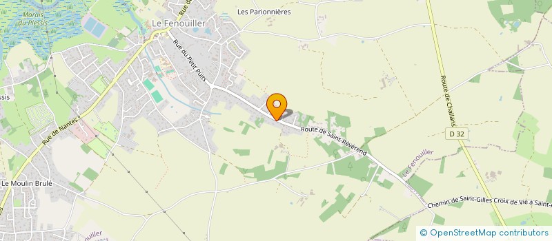 localisation de l'entreprise MONSIEUR MATHIEU HERBERT  LE FENOUILLER