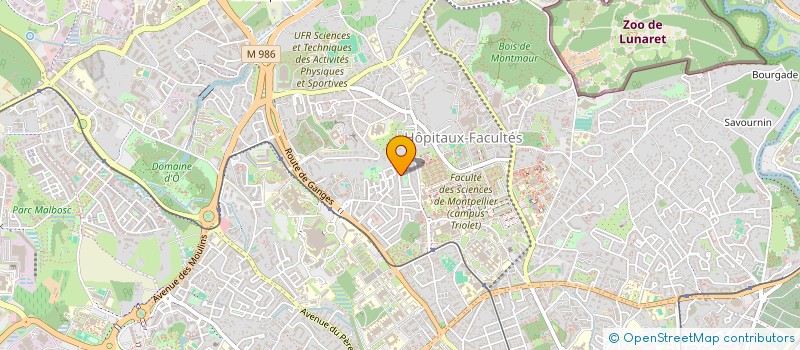localisation de l'entreprise MONSIEUR MATHIEU HERMANN à MONTPELLIER