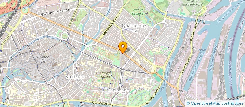 localisation de l'entreprise MONSIEUR MATHIEU HERQUE  STRASBOURG