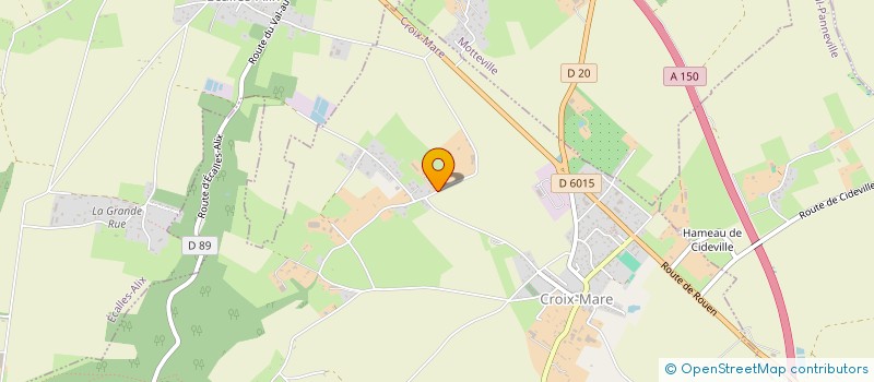 localisation de l'entreprise MONSIEUR MATHIEU HIS  CROIX-MARE