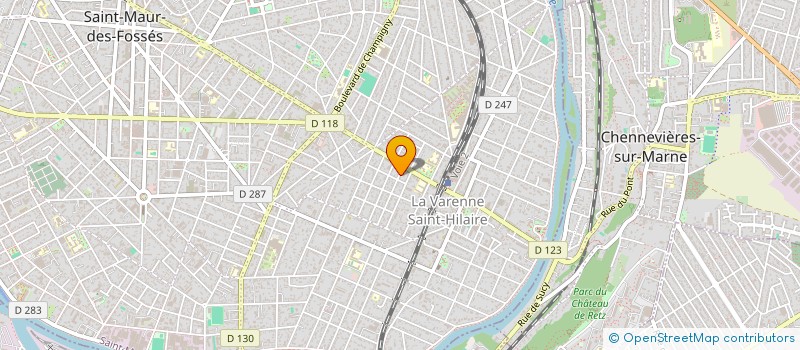 localisation de l'entreprise MONSIEUR MATHIEU HOUSSET à SAINT-MAUR-DES-FOSSES