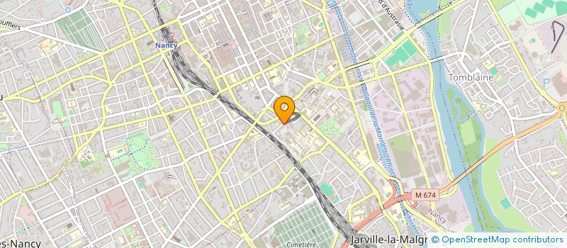 localisation de l'entreprise MONSIEUR MATHIEU HUBER  NANCY