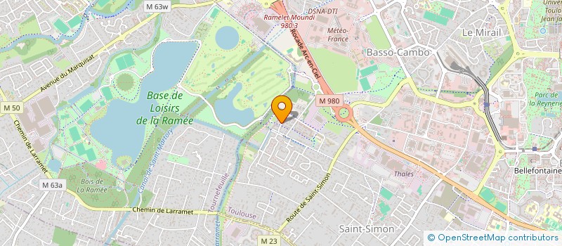 localisation de l'entreprise MONSIEUR MATHIEU HUSSONG à TOULOUSE