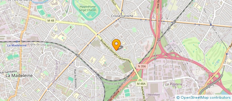 localisation de l'entreprise MONSIEUR MATHIEU INTHANAVONG à MARCQ EN BAROEUL