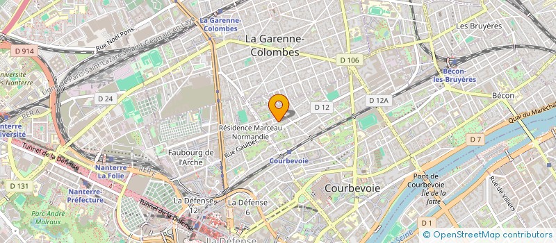 localisation de l'entreprise MONSIEUR MATHIEU JANKOWIAK à COURBEVOIE