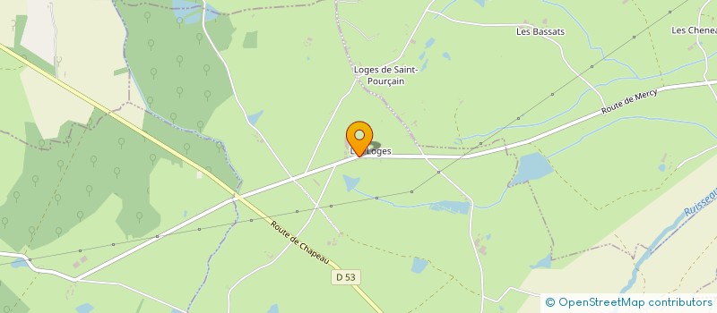 localisation de l'entreprise MONSIEUR MATHIEU JEGOU  VAUMAS