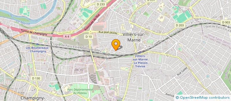 localisation de l'entreprise MONSIEUR MATHIEU JOSY  VILLIERS-SUR-MARNE