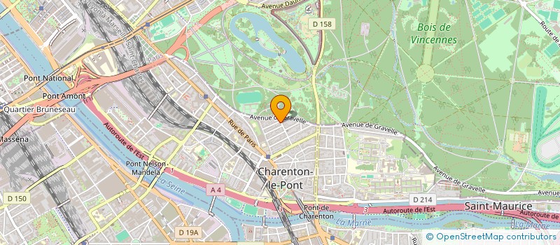 localisation de l'entreprise MONSIEUR MATHIEU JOUYS  CHARENTON-LE-PONT