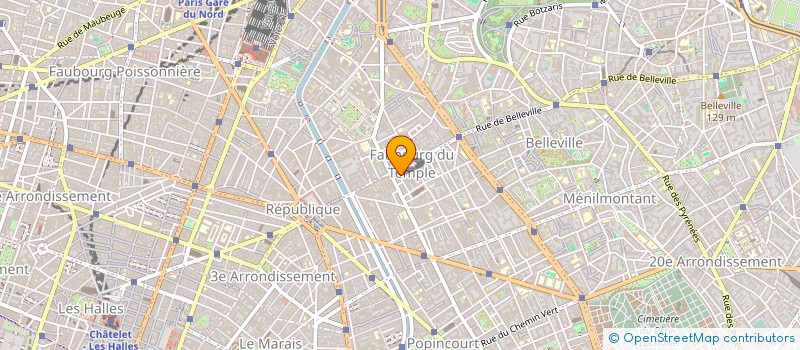 localisation de l'entreprise MONSIEUR MATHIEU JUBRE  PARIS