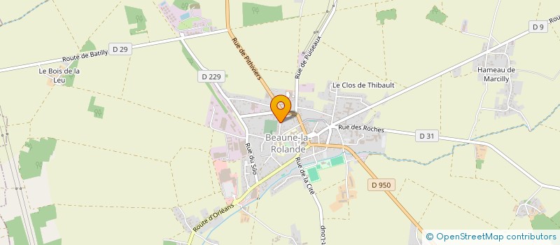 localisation de l'entreprise MONSIEUR MATHIEU JULIE à BEAUNE-LA-ROLANDE