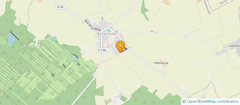 localisation de l'entreprise MONSIEUR MATHIEU KACZMAREK  AUTAINVILLE