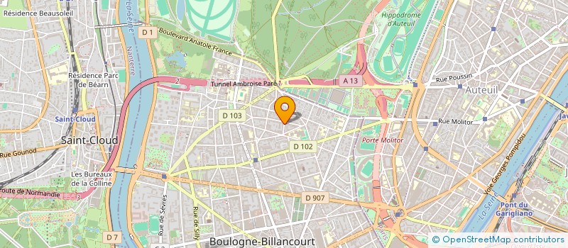 localisation de l'entreprise MONSIEUR MATHIEU KALIA à BOULOGNE-BILLANCOURT