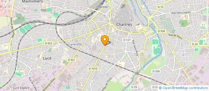 localisation de l'entreprise MONSIEUR MATHIEU KARM à CHARTRES