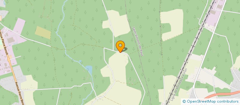 localisation de l'entreprise MONSIEUR MATHIEU KERDELHUE  SAINT-PAUL-LES-DAX