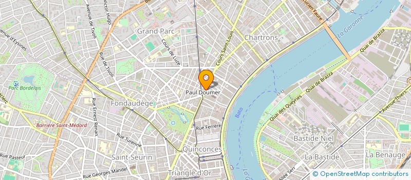 localisation de l'entreprise MONSIEUR MATHIEU KLERSY  BORDEAUX