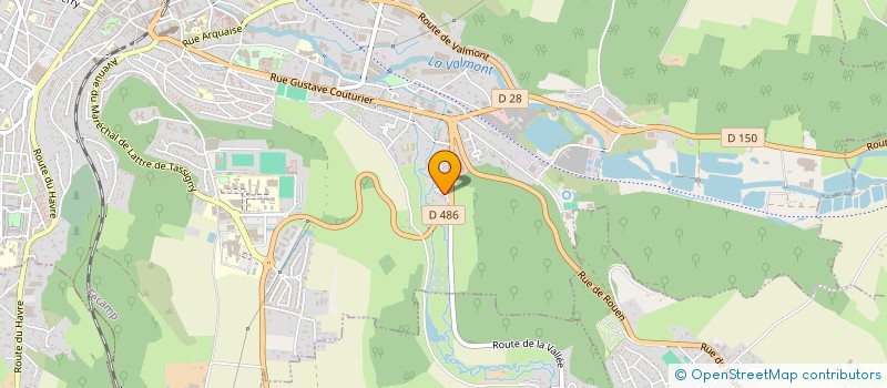 localisation de l'entreprise MONSIEUR MATHIEU KOHLER  FECAMP