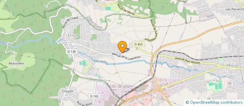 localisation de l'entreprise MONSIEUR MATHIEU KOHON  ENVAL