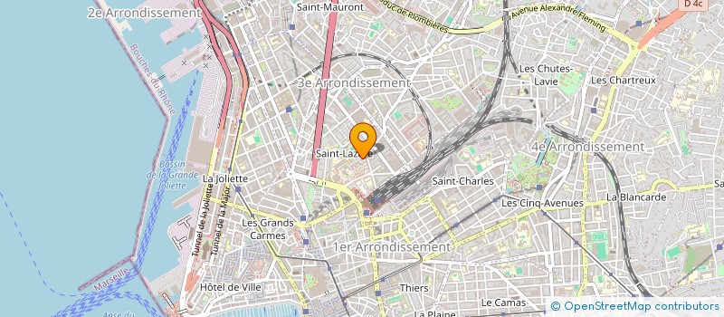localisation de l'entreprise MONSIEUR MATHIEU KOUKOUI à MARSEILLE